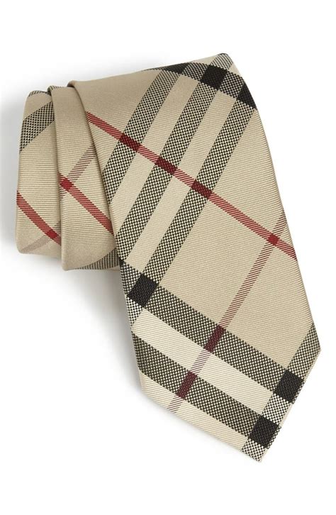 burberry london woven silk tie|Silk Tie in Black .